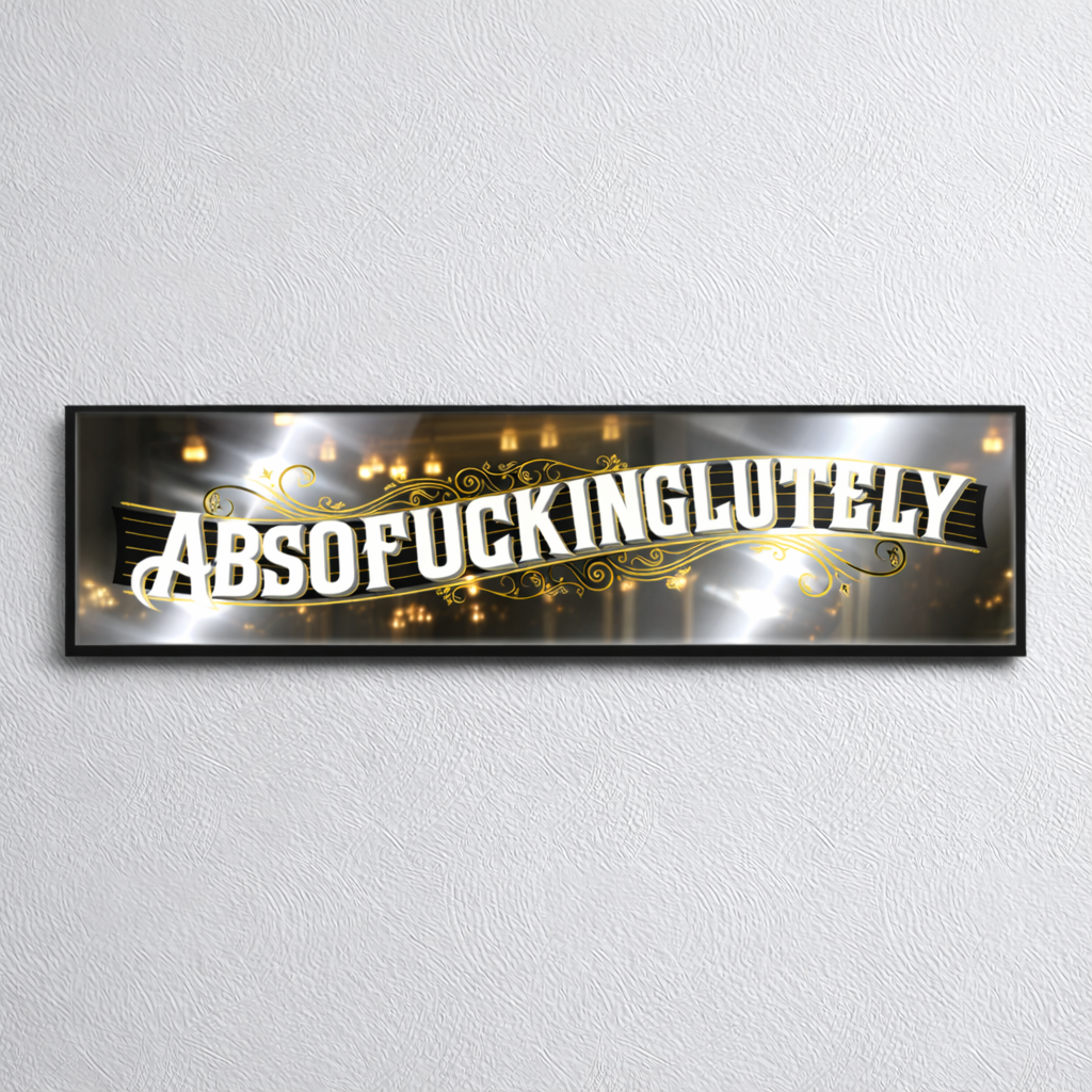 Signature Mirror Signs