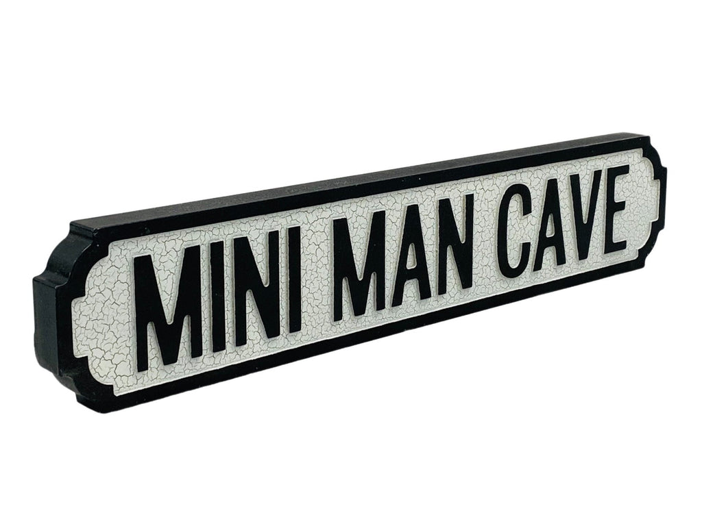 Mini Man Cave | Vintage-Style Street Sign