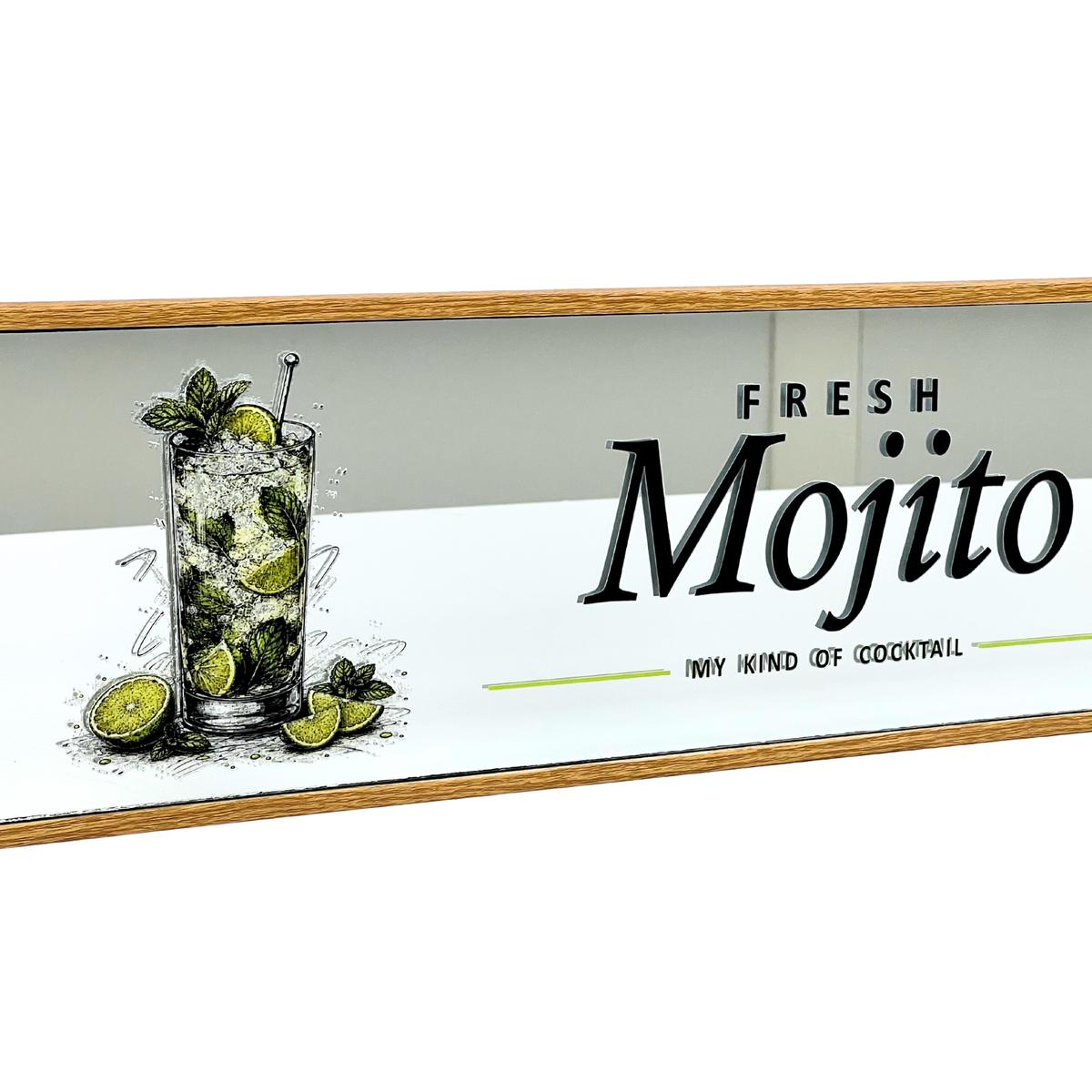 Mojito - My Kind Of Cocktail Mirrored Sign