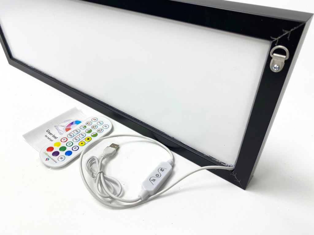 Personalised Garden Bar | LED Light Up Mirror