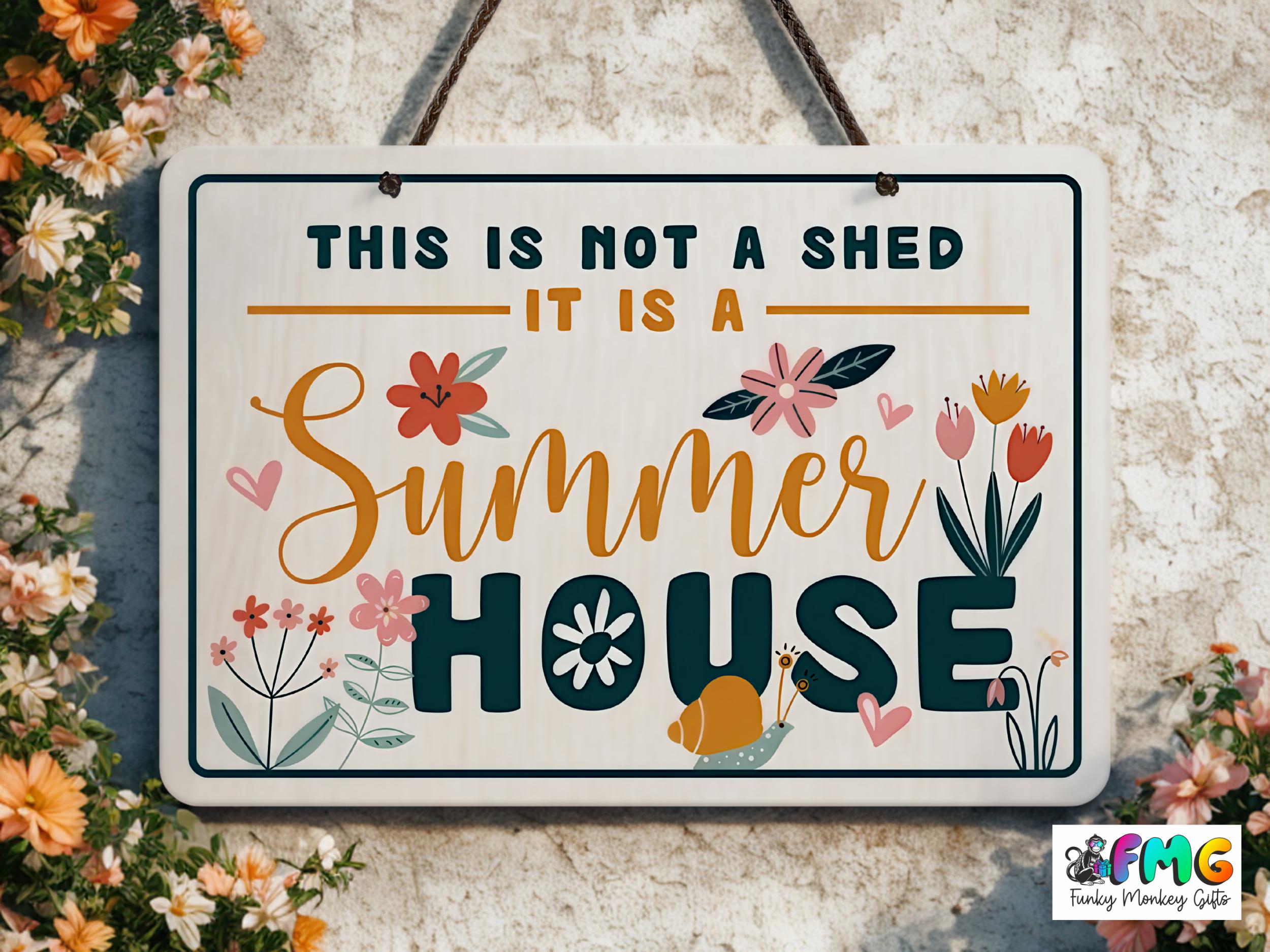 Summer House | Metal Sign