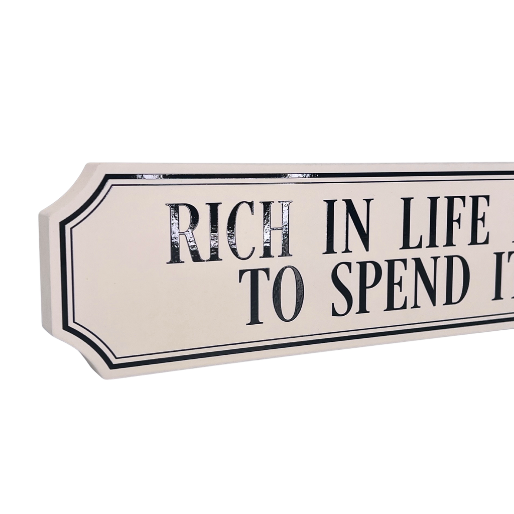 Rich In Life Because I Get To Spend It With You - Gallery Block