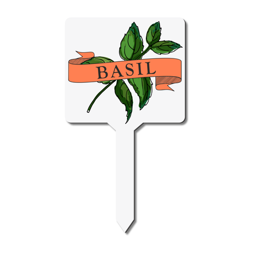 Basil Plant Marker