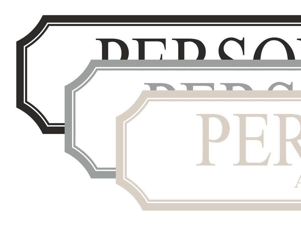 Personalised Bespoke | Wooden Sign (3 Colour Options)