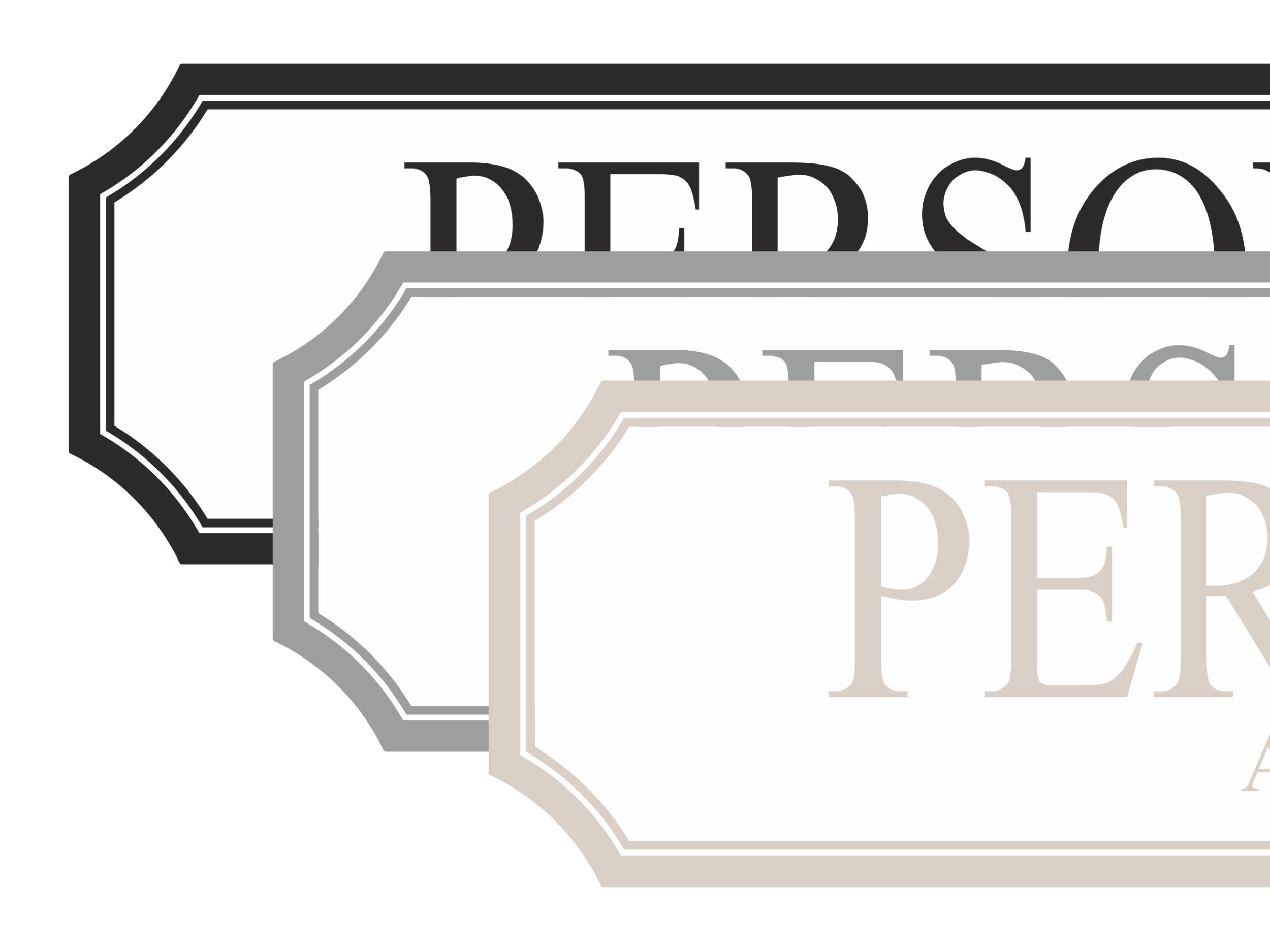 Personalised Bespoke | Wooden Sign (3 Colour Options)