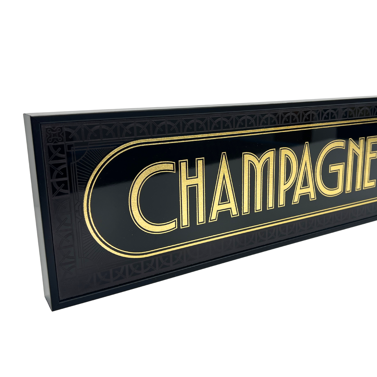 Champagne Lounge - Signature Foil Frame
