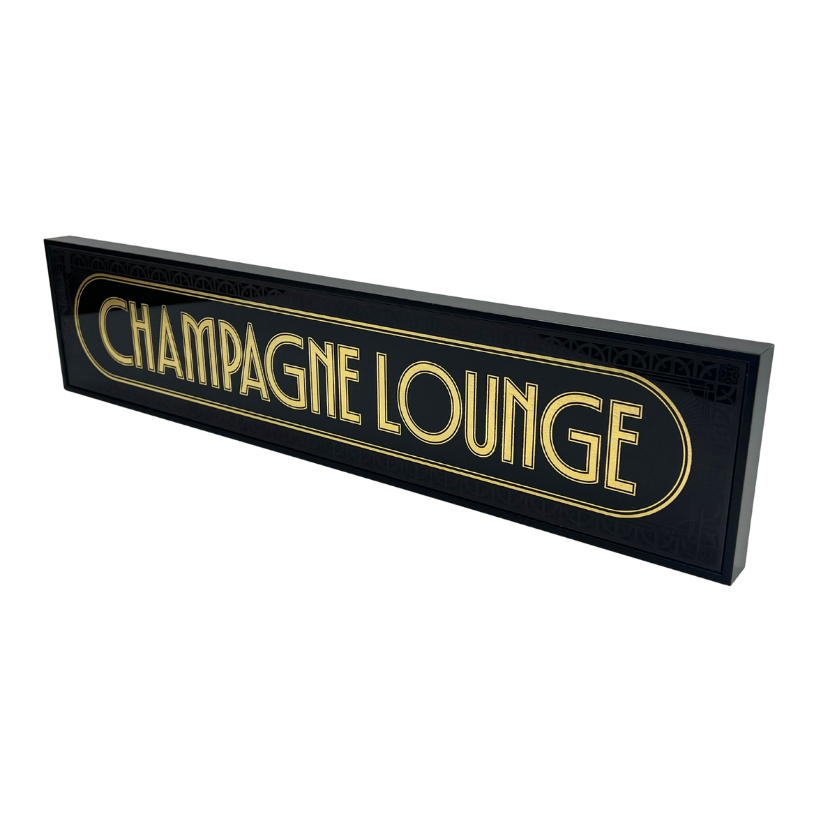 Champagne Lounge - Signature Foil Frame