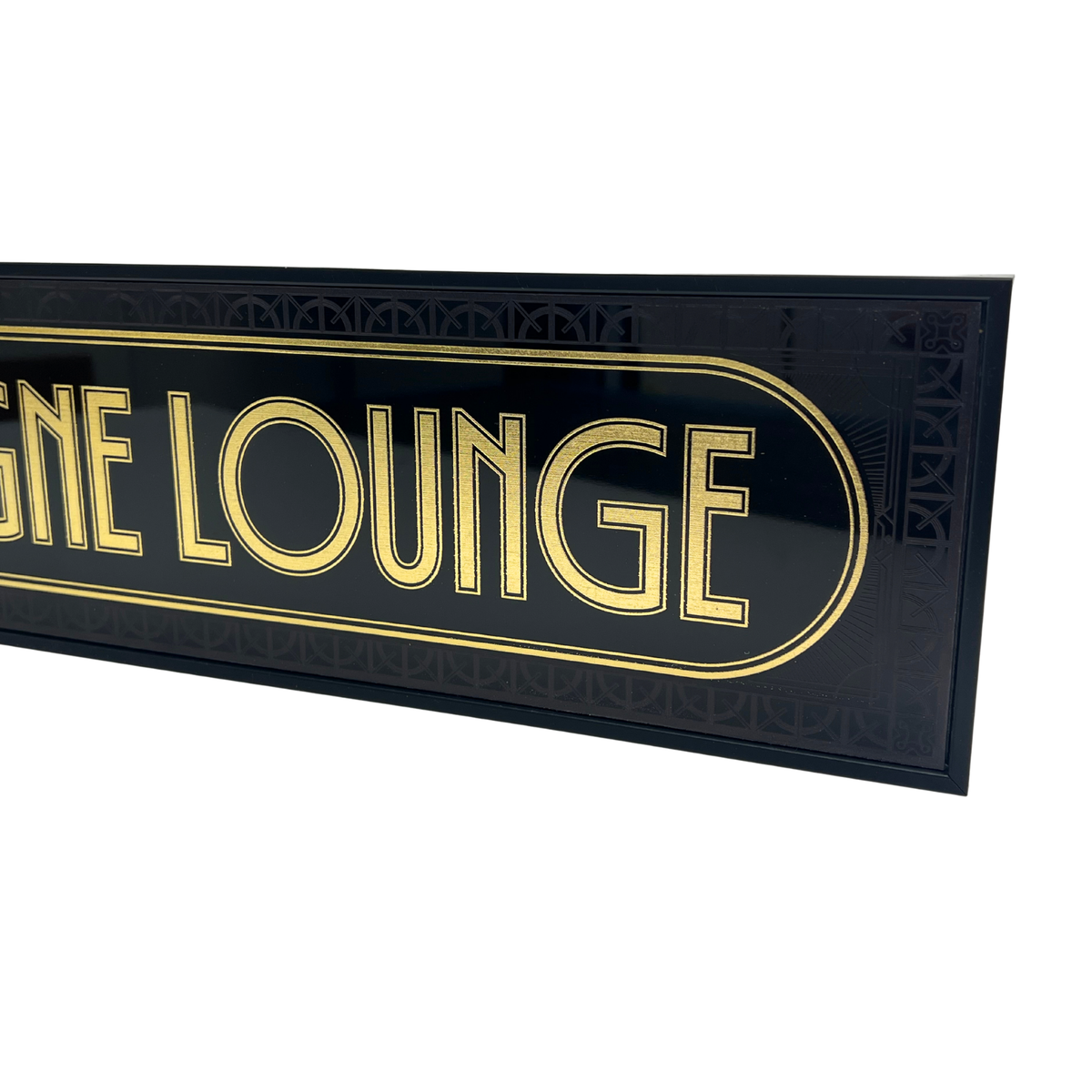 Champagne Lounge - Signature Foil Frame