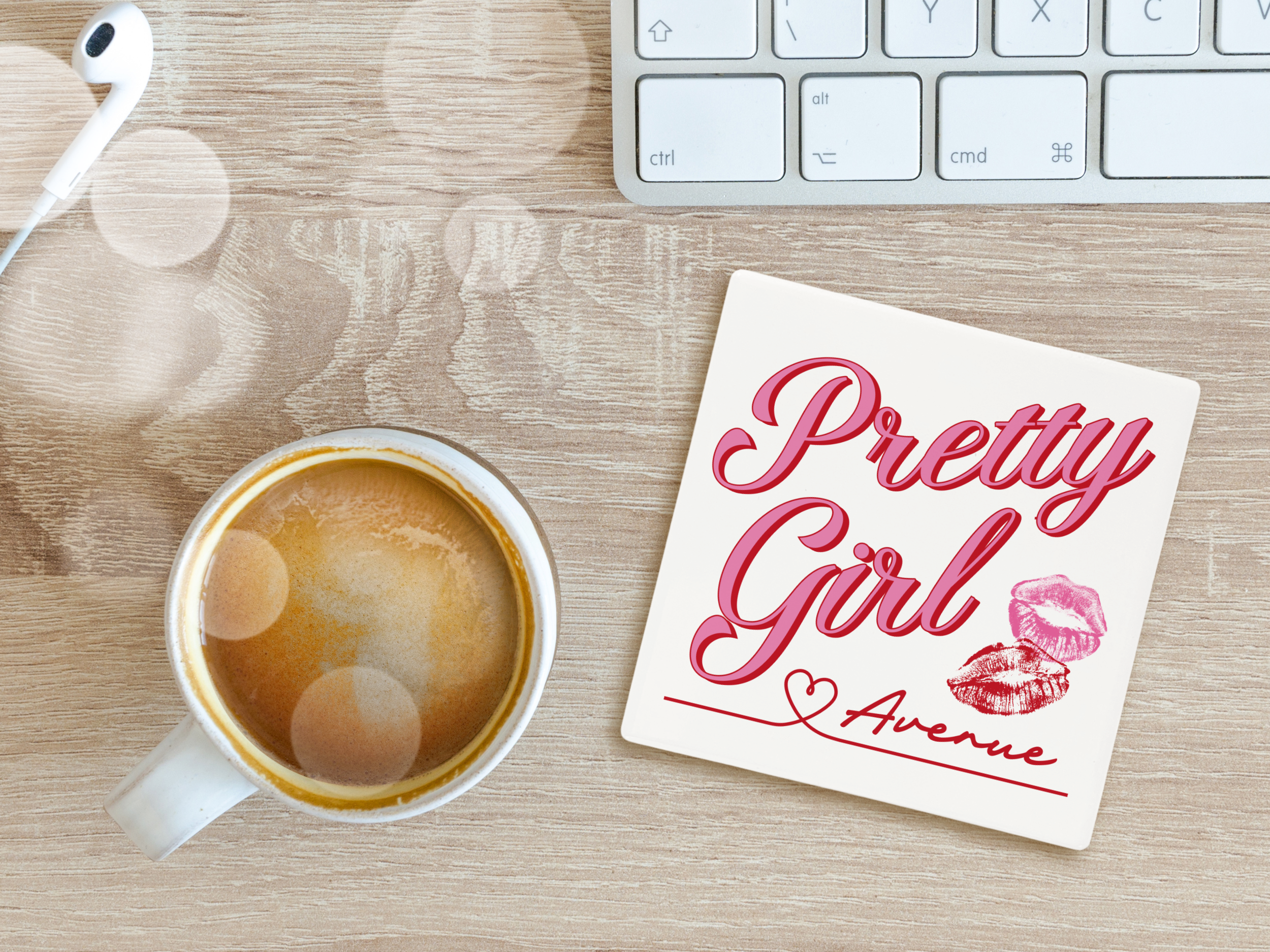 Pretty Girl Avenue Coaster