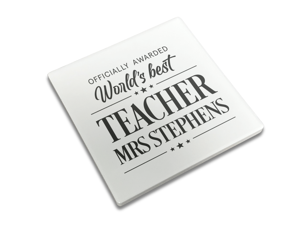 Personalised Teacher | Coaster
