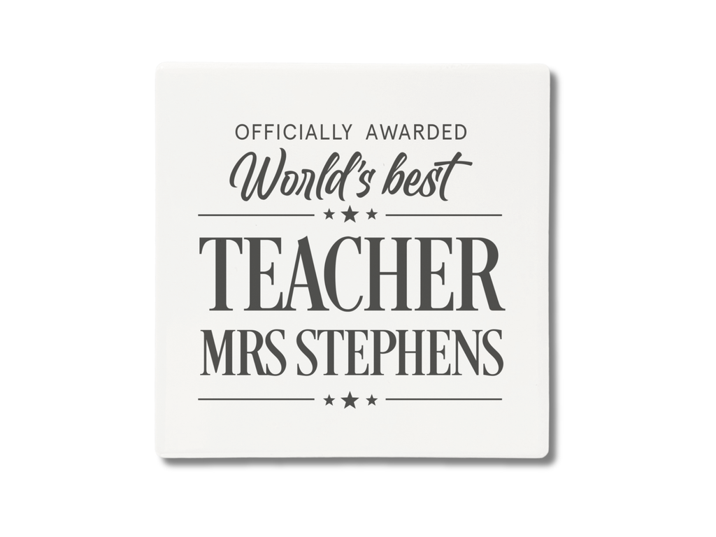 Personalised Teacher | Coaster