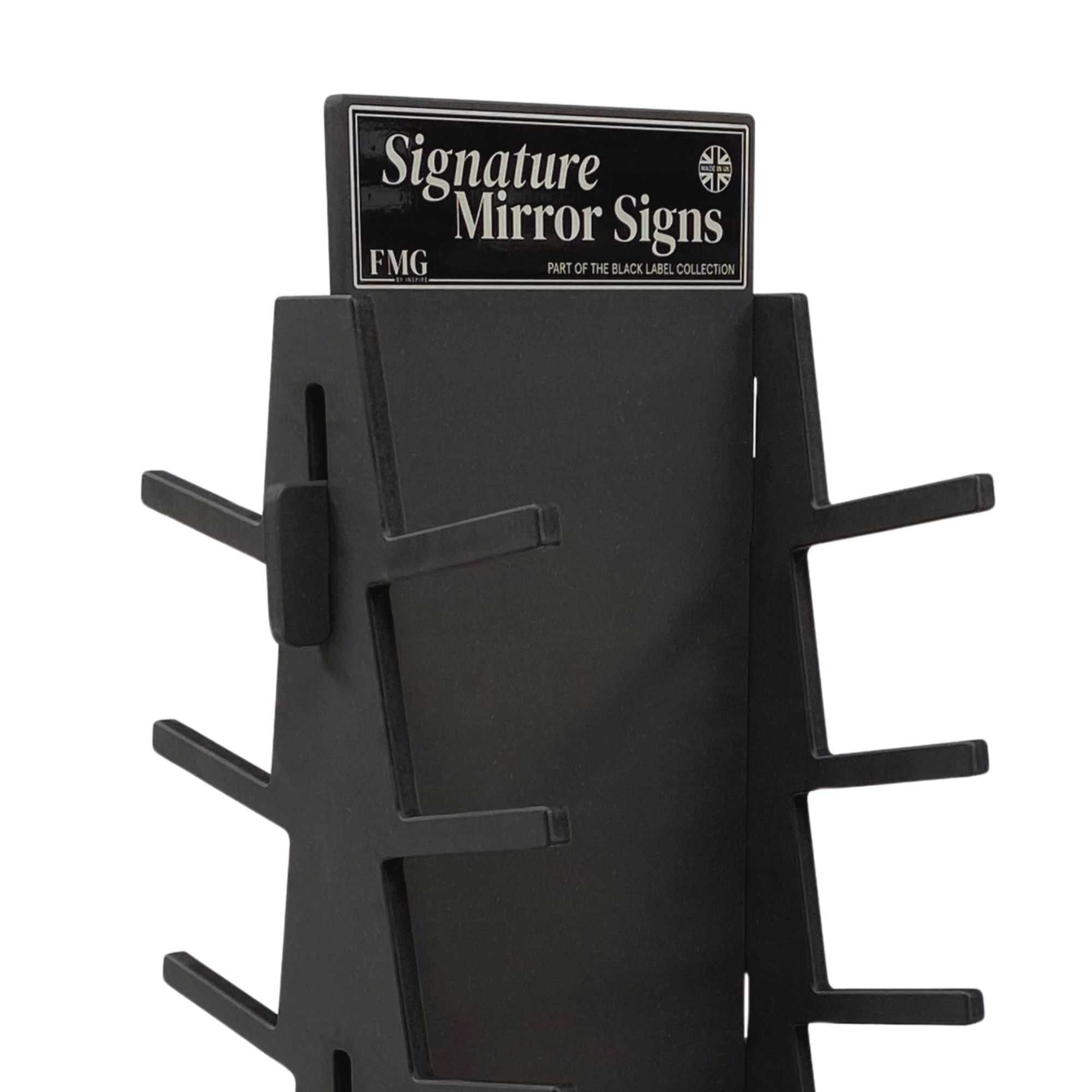 Double Sided Floor Display Unit | Signature Mirror Signs