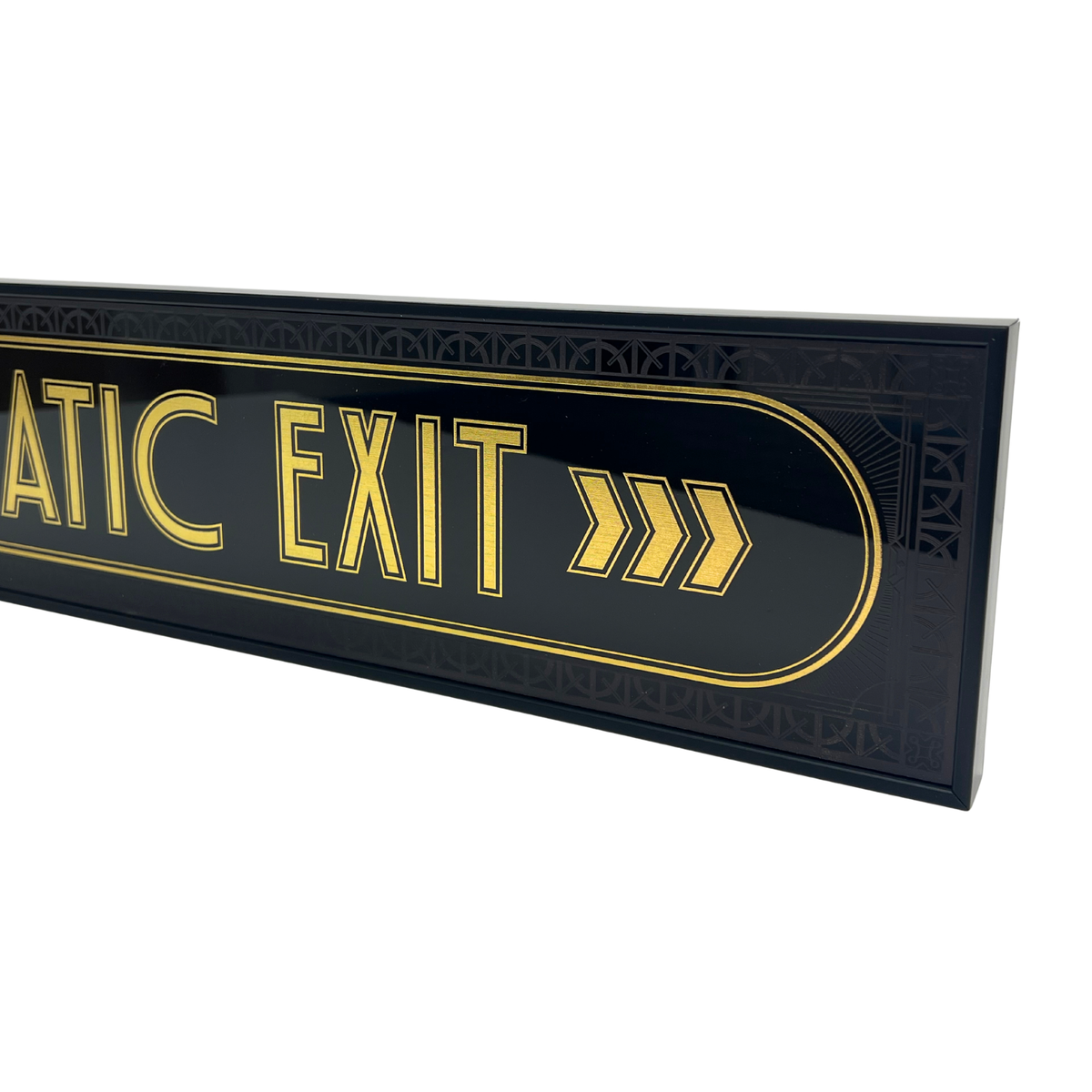 Dramatic Exit - Signature Foil Frame
