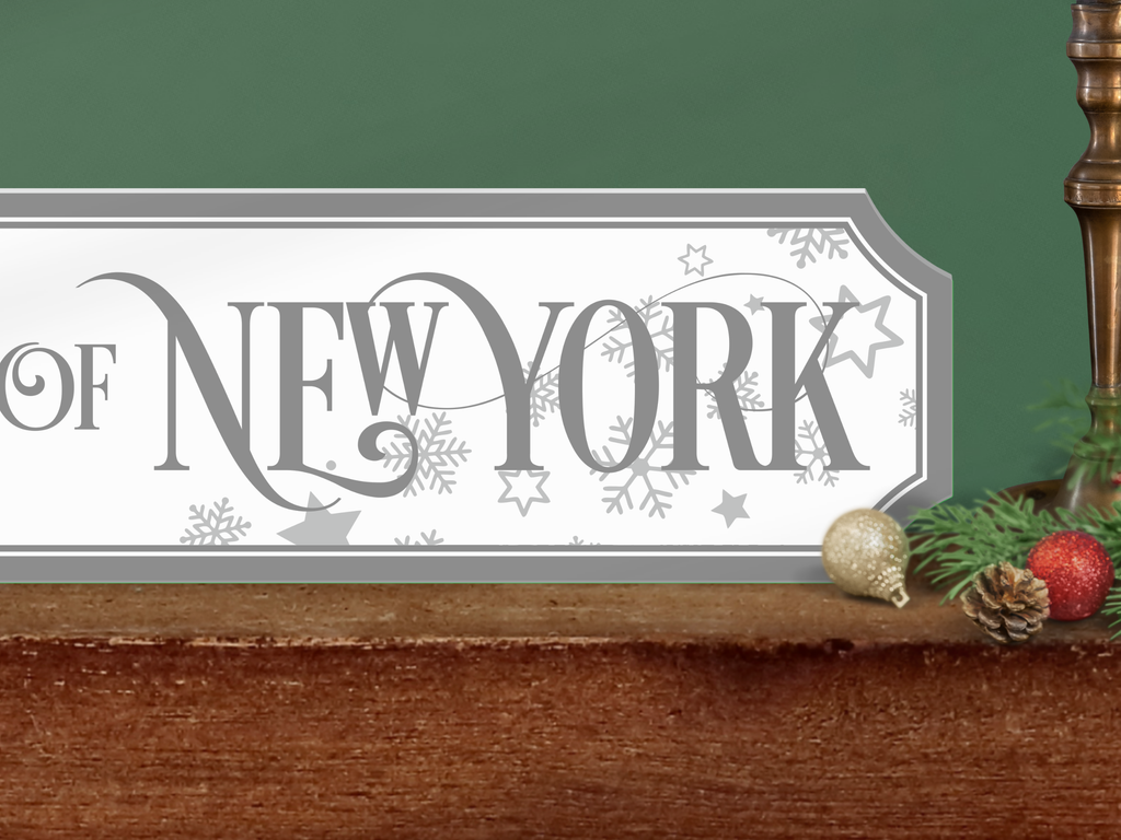 Fairy Tale of New York | Wooden Christmas Sign