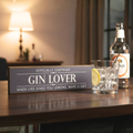Gin Lover | Rustic Block Shelf Sitter