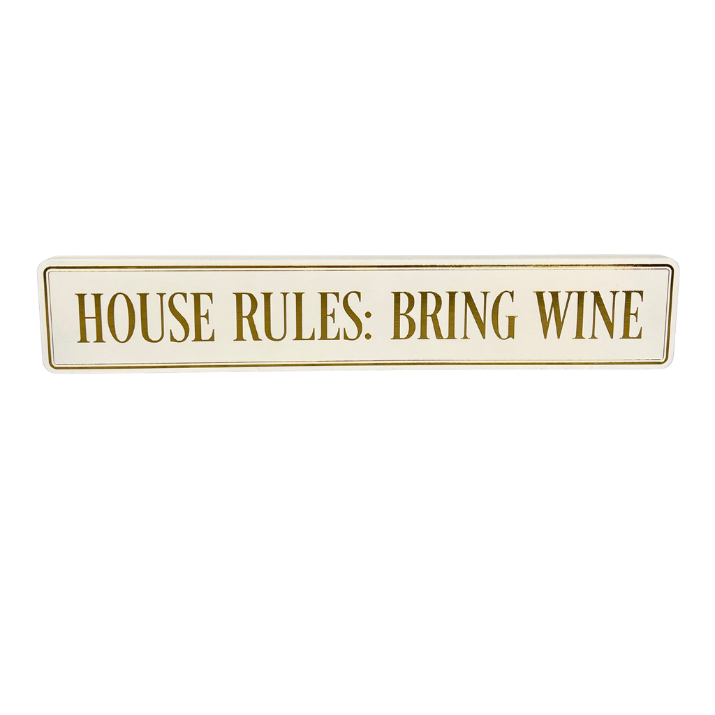 House Rules: Bring Wine - Gallery Block