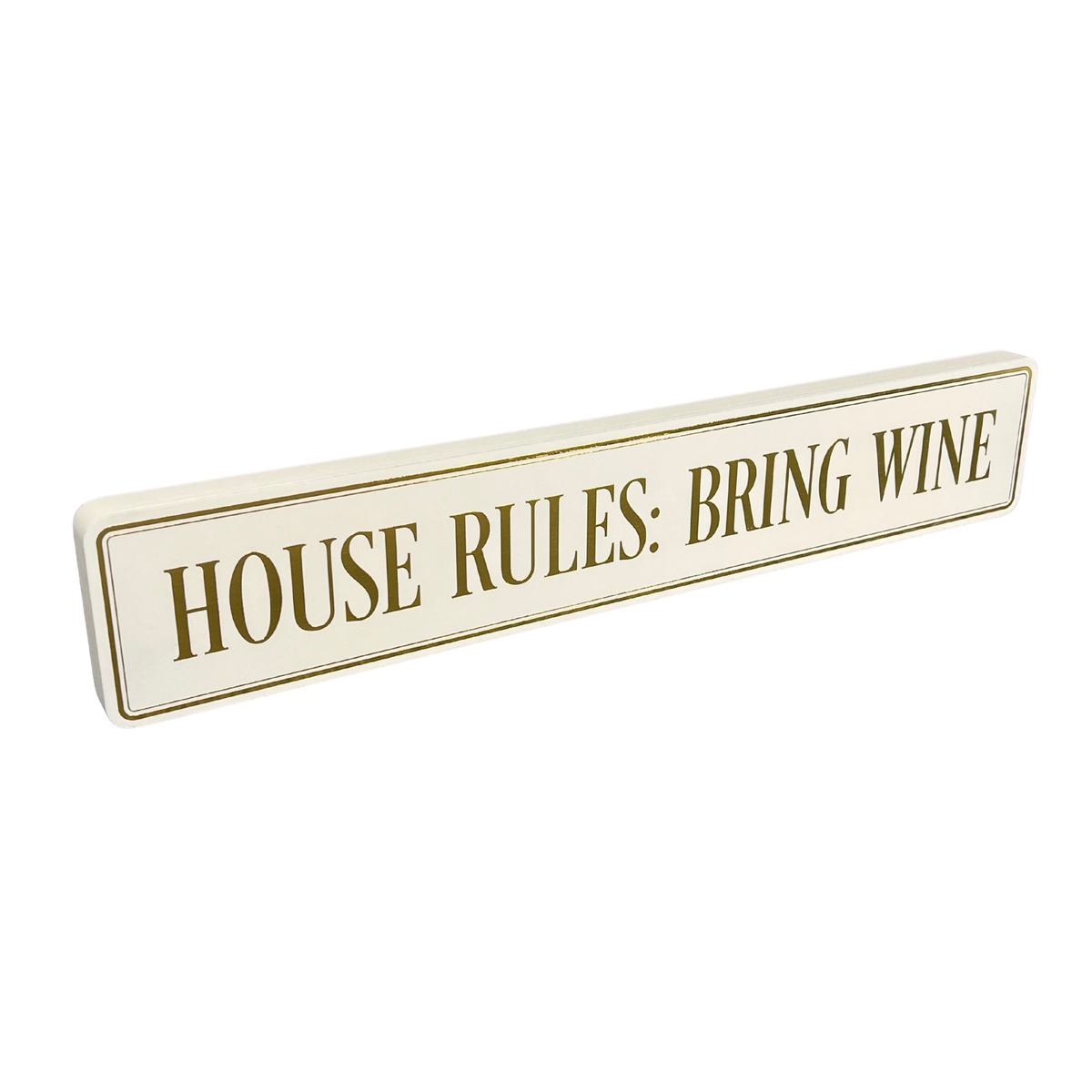 House Rules: Bring Wine - Gallery Block