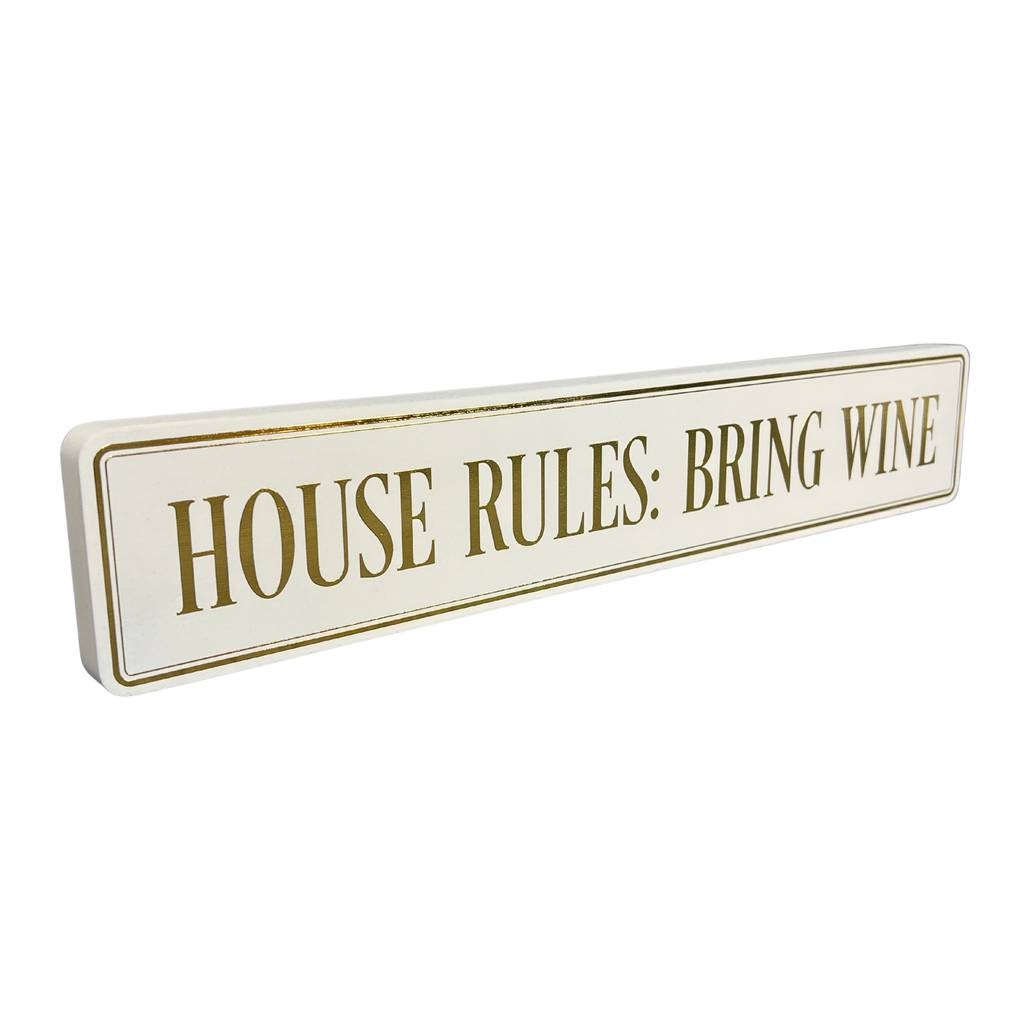 House Rules: Bring Wine - Gallery Block