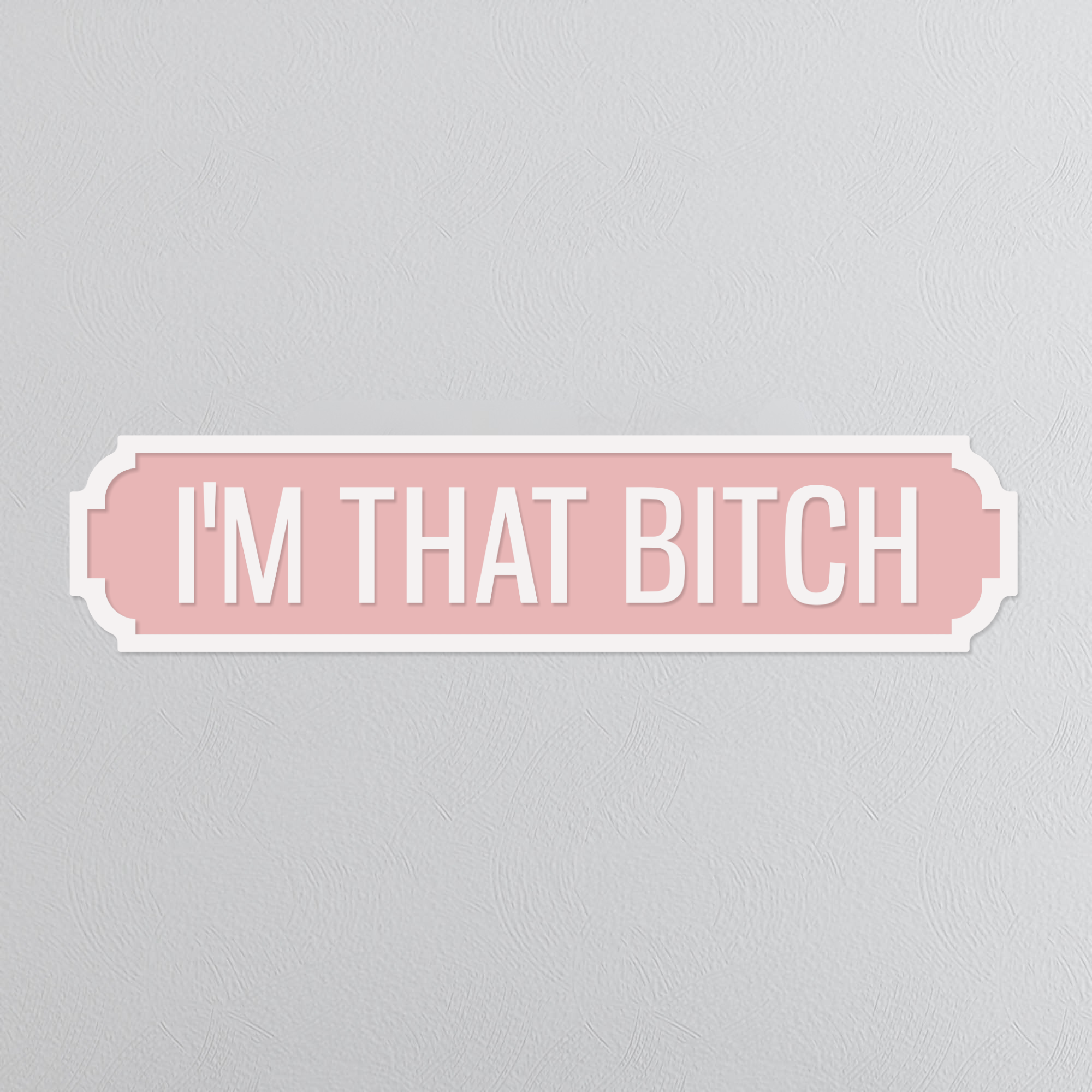 I'm That Bitch - Vintage Street Sign
