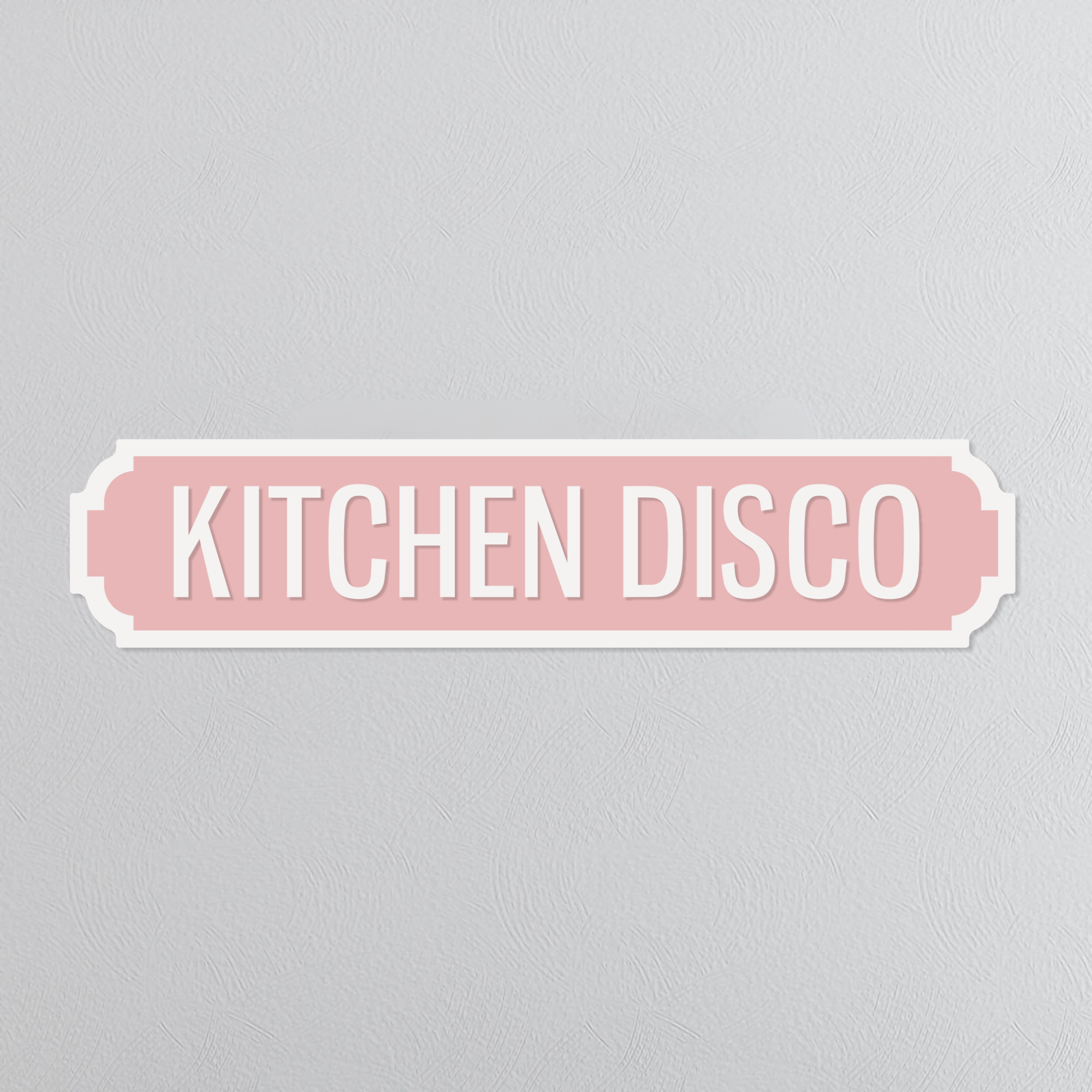 Kitchen Disco - Vintage Street Sign