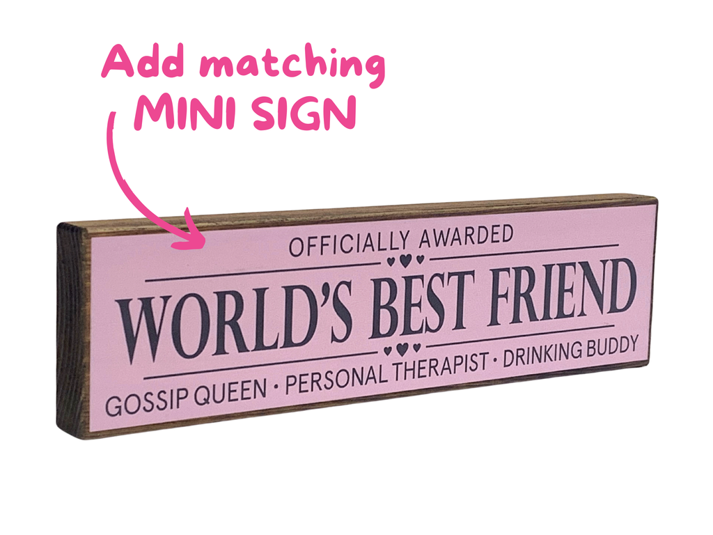 World's Best Friend | Coaster