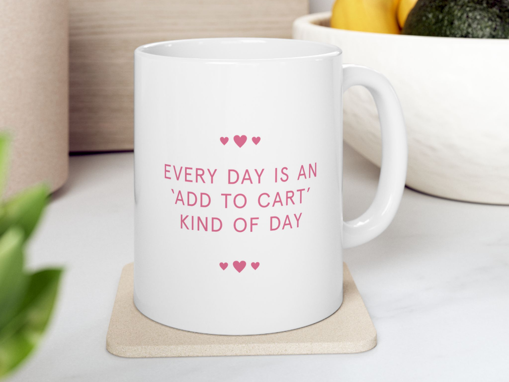 Shopaholic - Ceramic Mug