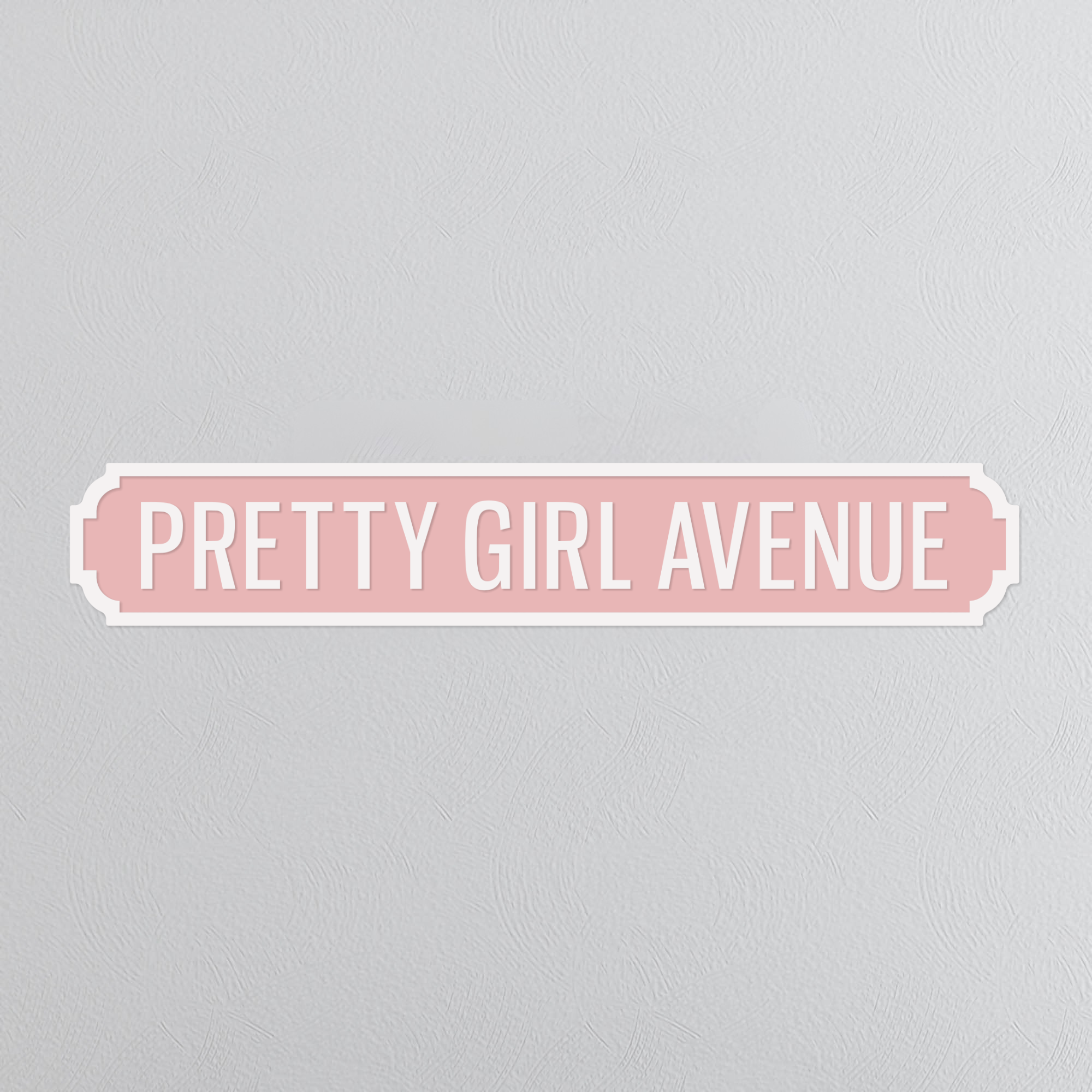 Pretty Girl Avenue - Vintage Street Sign