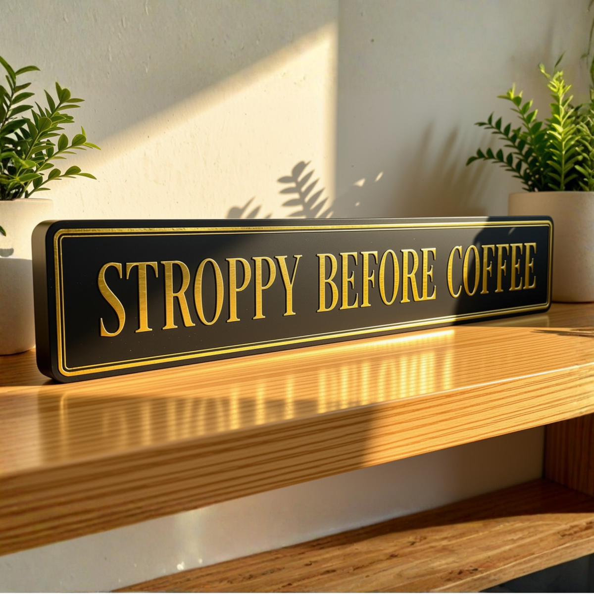 Stroppy Before Coffee - Gallery Block