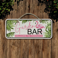 Garden Bar - Wooden Outdoor Sign
