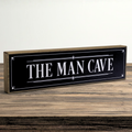 The Man Cave | Rustic Block Shelf Sitter