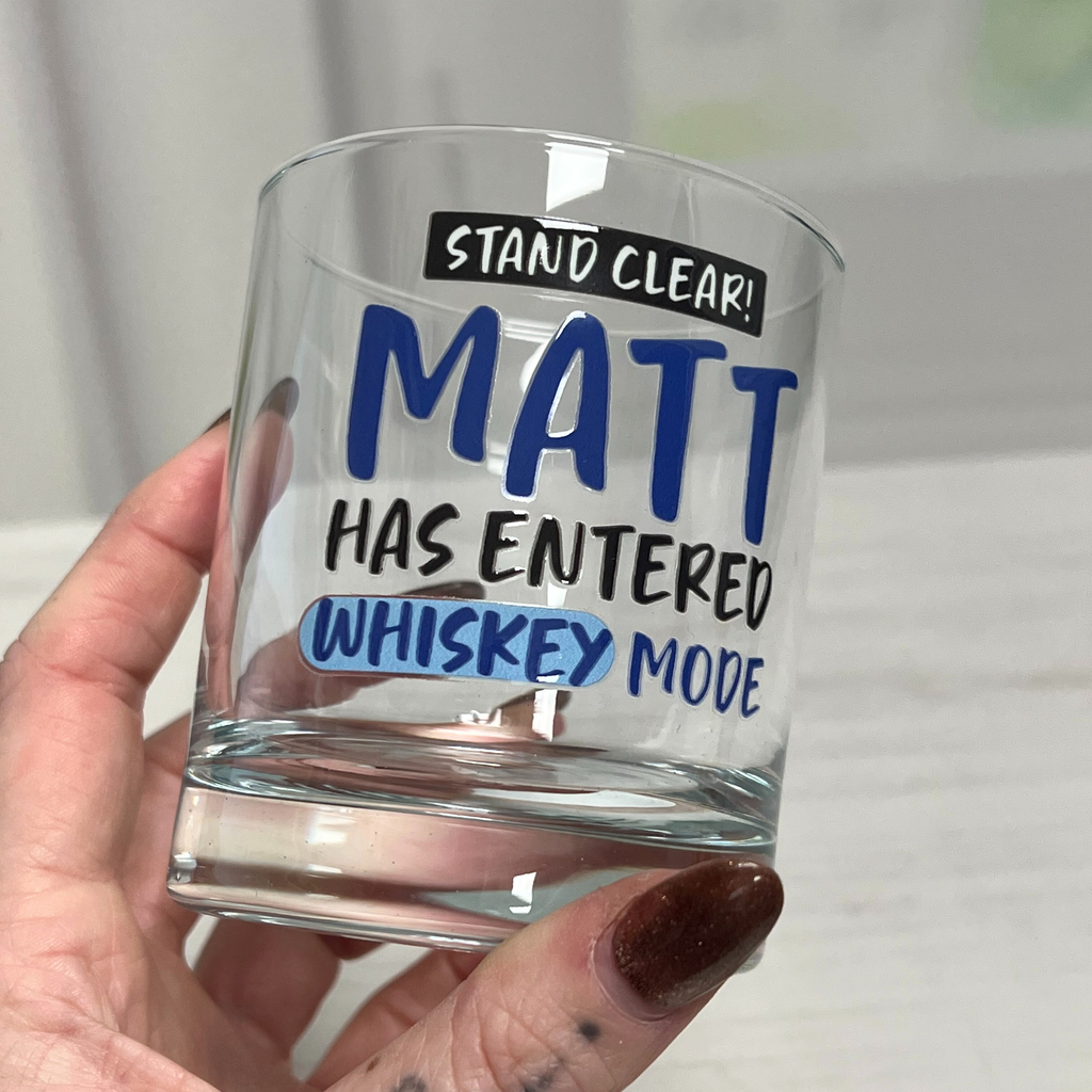 Personalised Whiskey Tumbler - Drink Glass