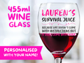 Personalised Wine Glass - Drink Glass