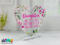 Daughter Quote | Acrylic Heart Plaque