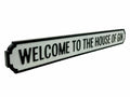 Welcome to the House of Gin | Vintage-Style Street Sign