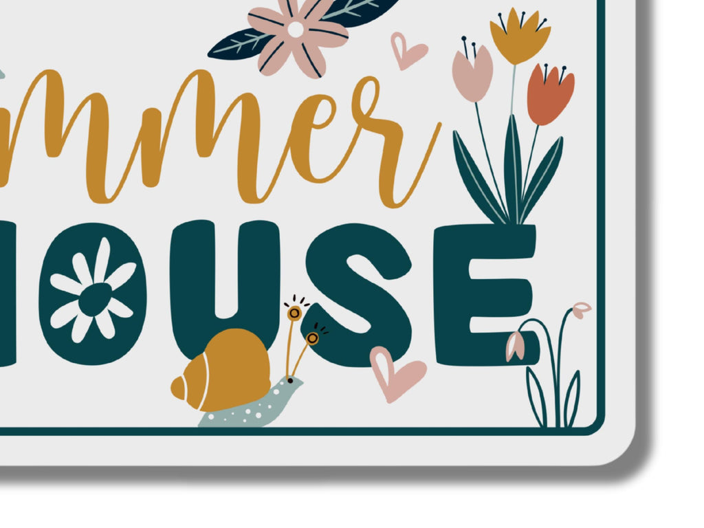 Summer House | Metal Sign
